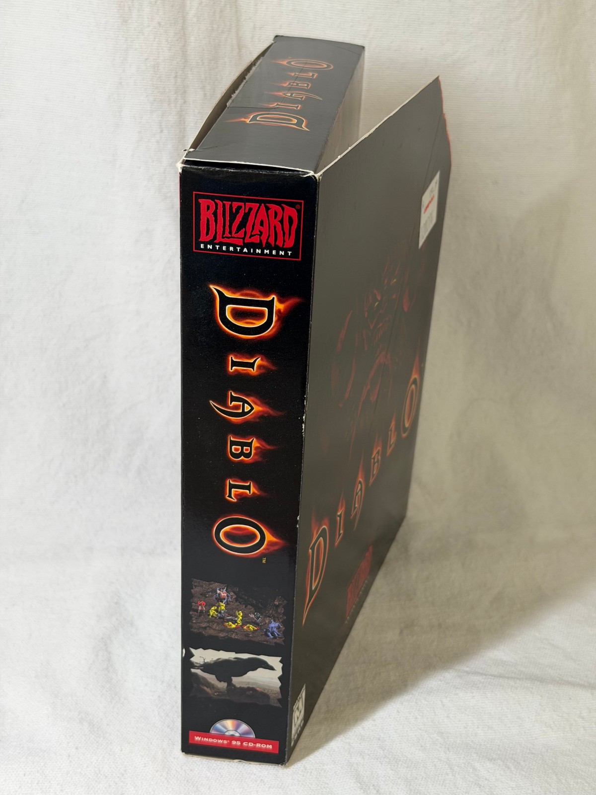 Diablo 1 1997 PC CD-ROM Big Box – Blizzard Entertainment/Blizzard North
