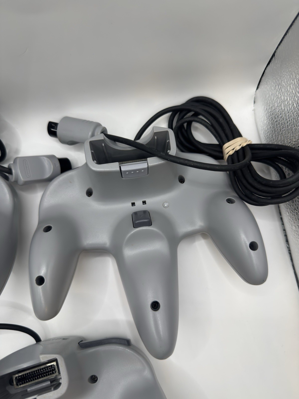 1x Official Nintendo 64 GRAY Controller AUTHENTIC OEM N64 Remote NUS-005 Tested