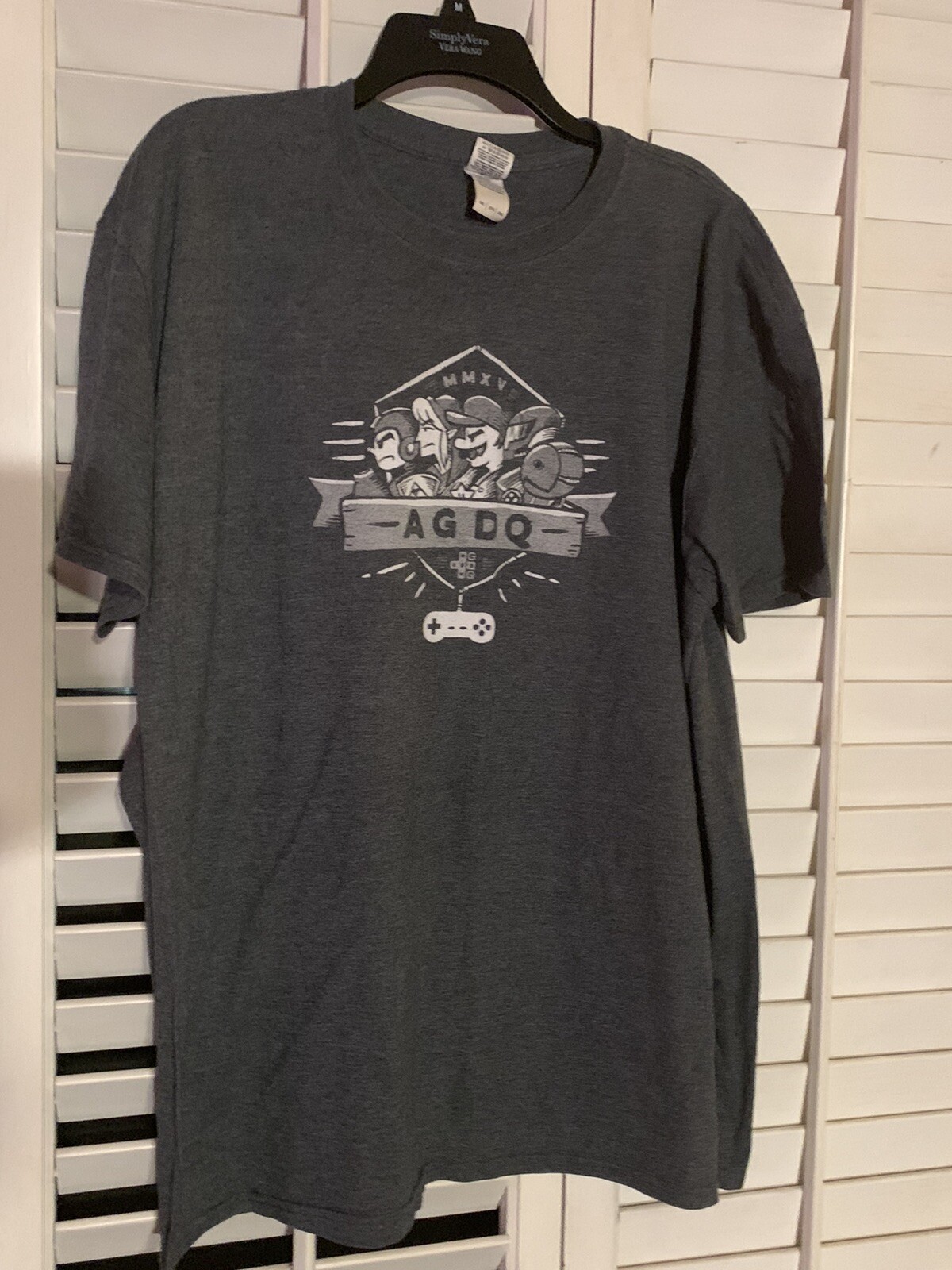Awesome Games Done Quickly MMXV- Heather Gray 2XL