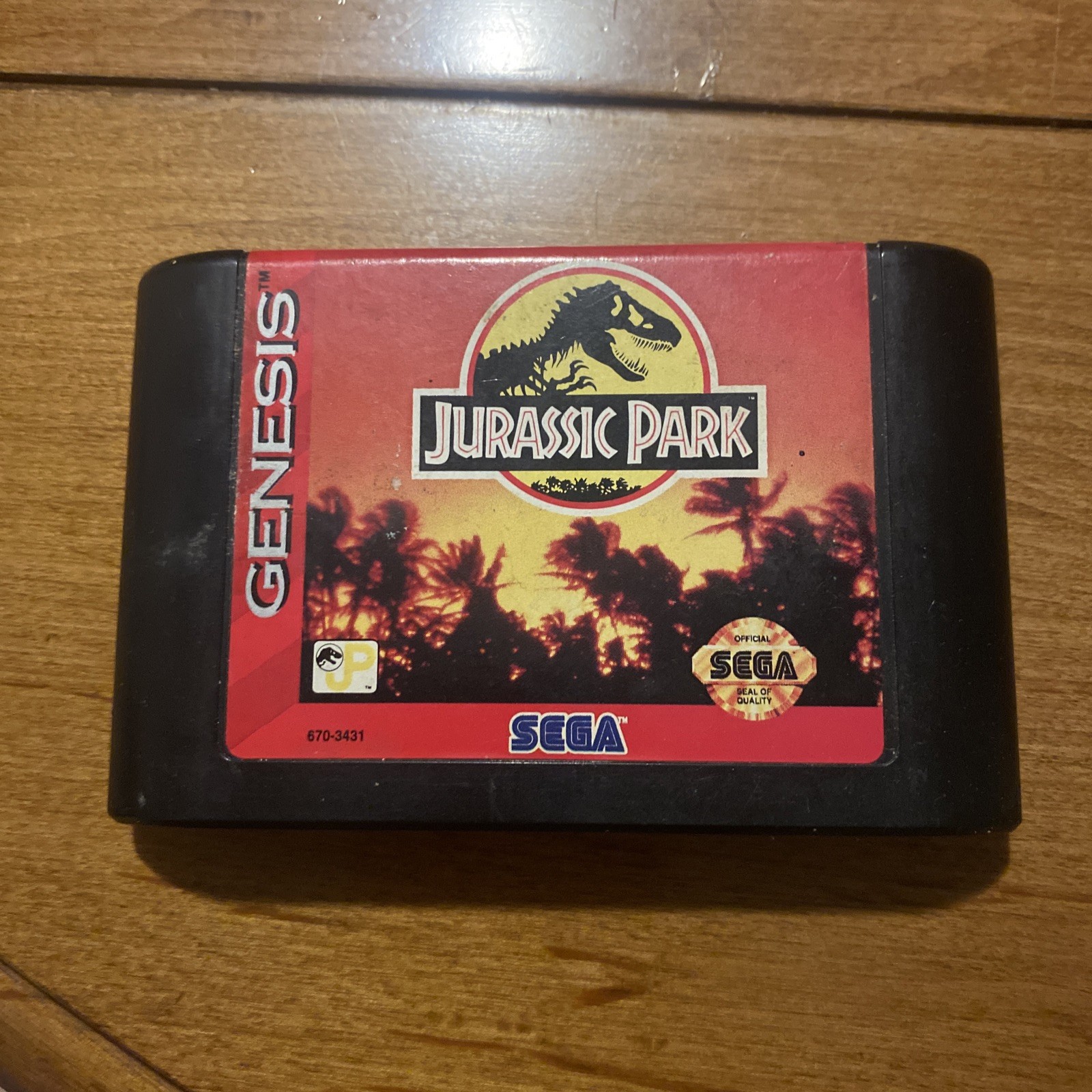 Jurassic Park SEGA Genesis Cartridge Only