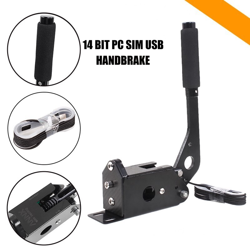 16Bit PC USB Handbrake SIM for Racing Games T500 G27/G29 FANATECOSW