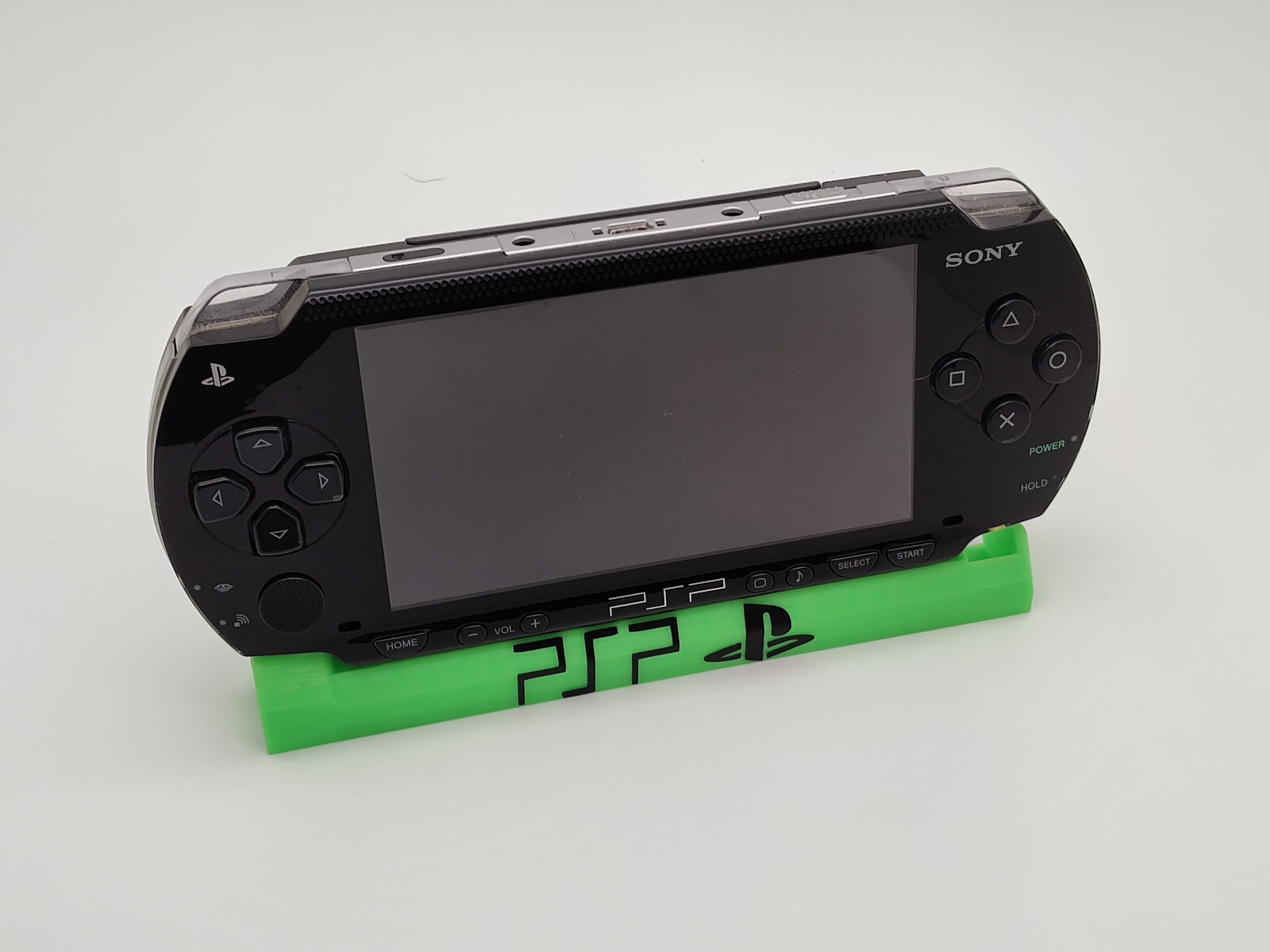 SONY PSP 1000 2000 3000 LOW PROFILE CHARGING DISPLAY STAND – Optional UMD Holder