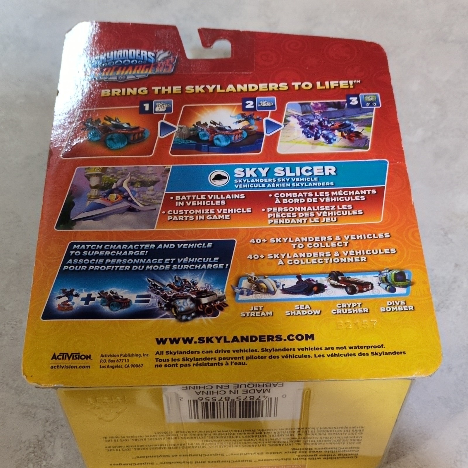 Activision Skylanders Superchargers Sky Slicer Vehicle Figure