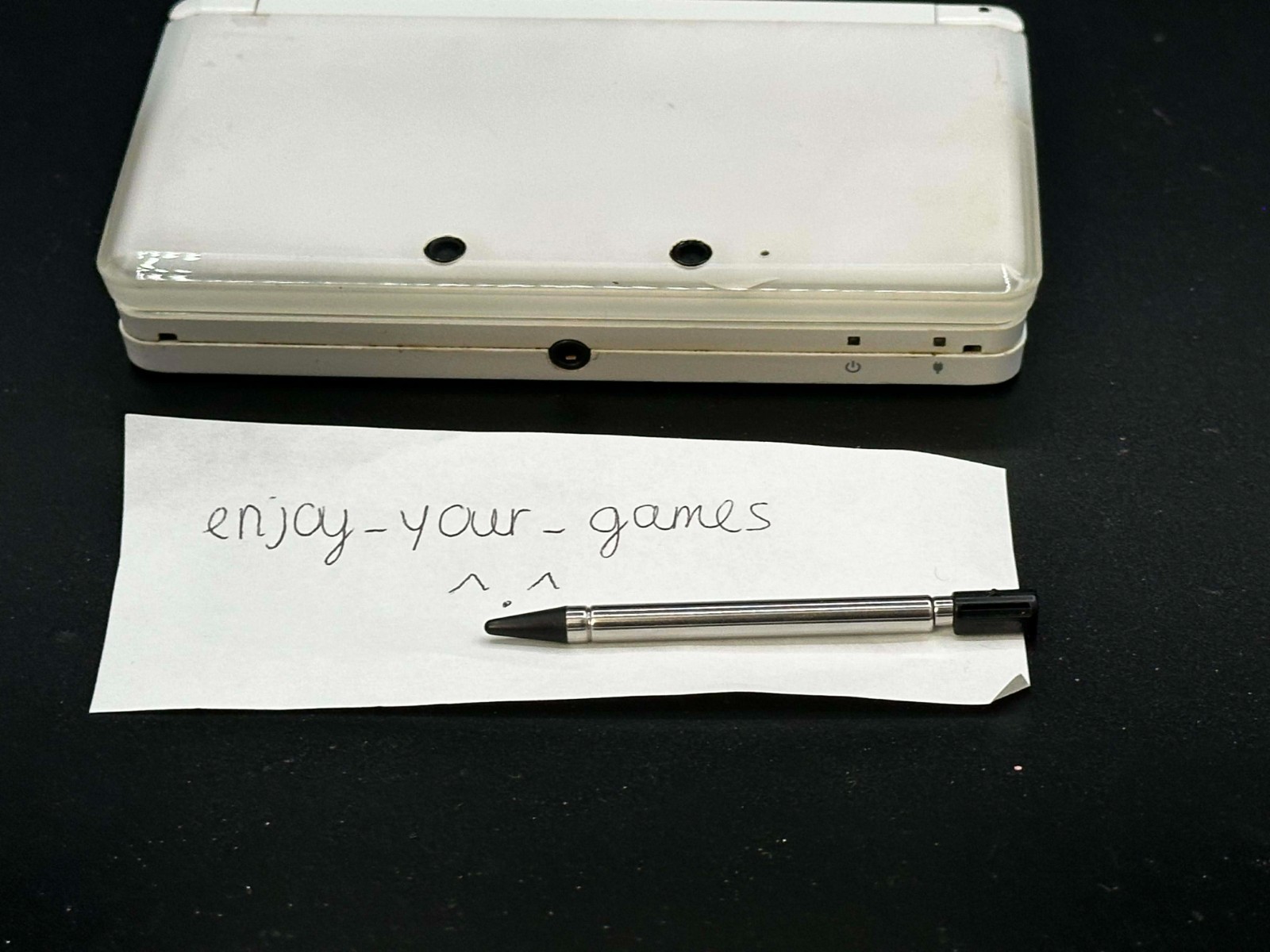 Nintendo 3DS Ice White Tested | English | Charger | USA Seller – SHIP IN 1-DAY
