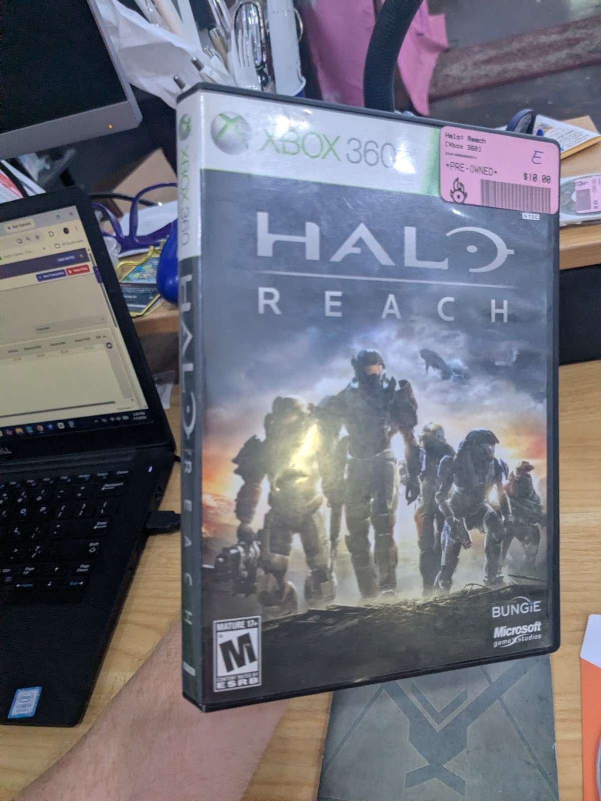 W1 Microsoft XBOX 360 Halo Reach Game – Complete Polished