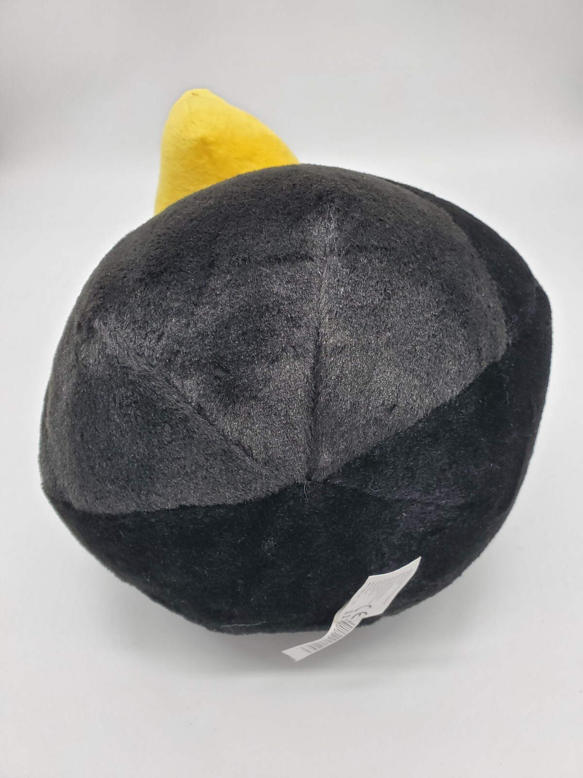Angry Birds Plush Black Bomb Bird Toy Stuffed Animal 10” No Sound Super Soft