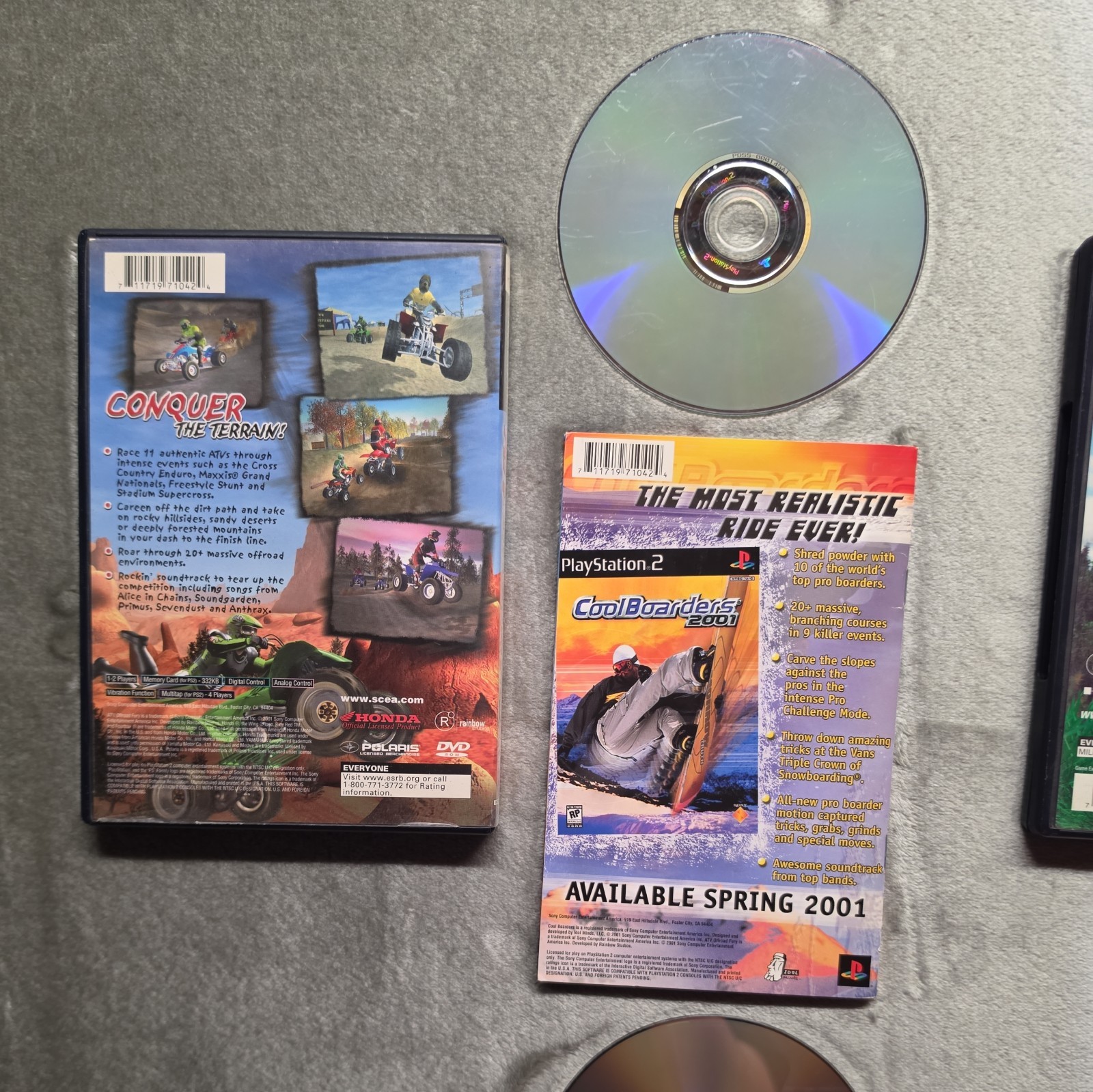 ATV Offroad Fury 1 2 3 & MX vs Lot – PS2 (PlayStation 2) Tested and Complete