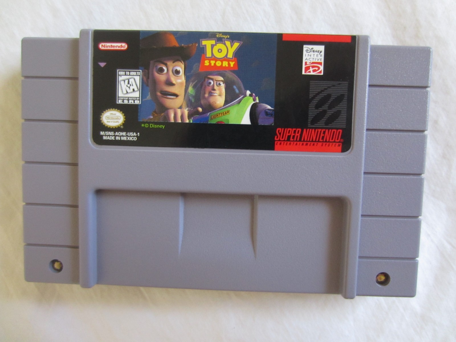 Disney’s Toy Story (SNES) Super Nintendo CIB Complete 1995 Mexico RARE