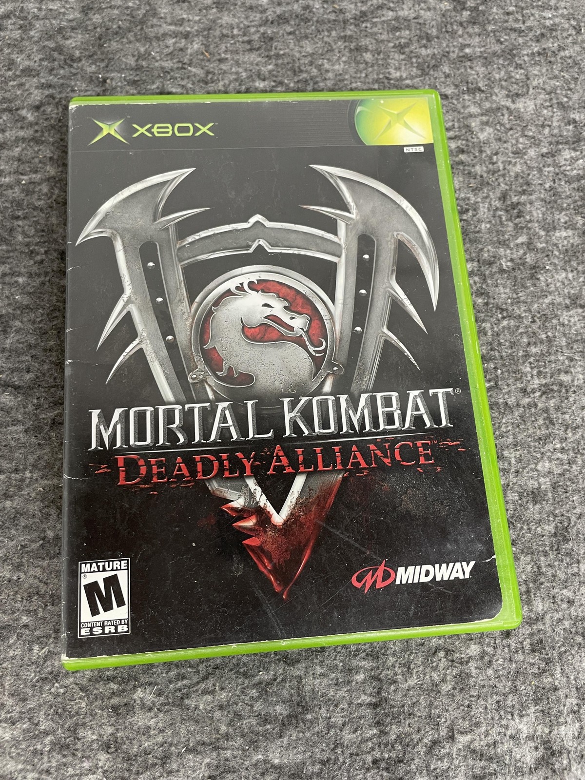 Mortal Kombat Deadly Alliance Xbox Video Game Complete Tested Manual Fighting