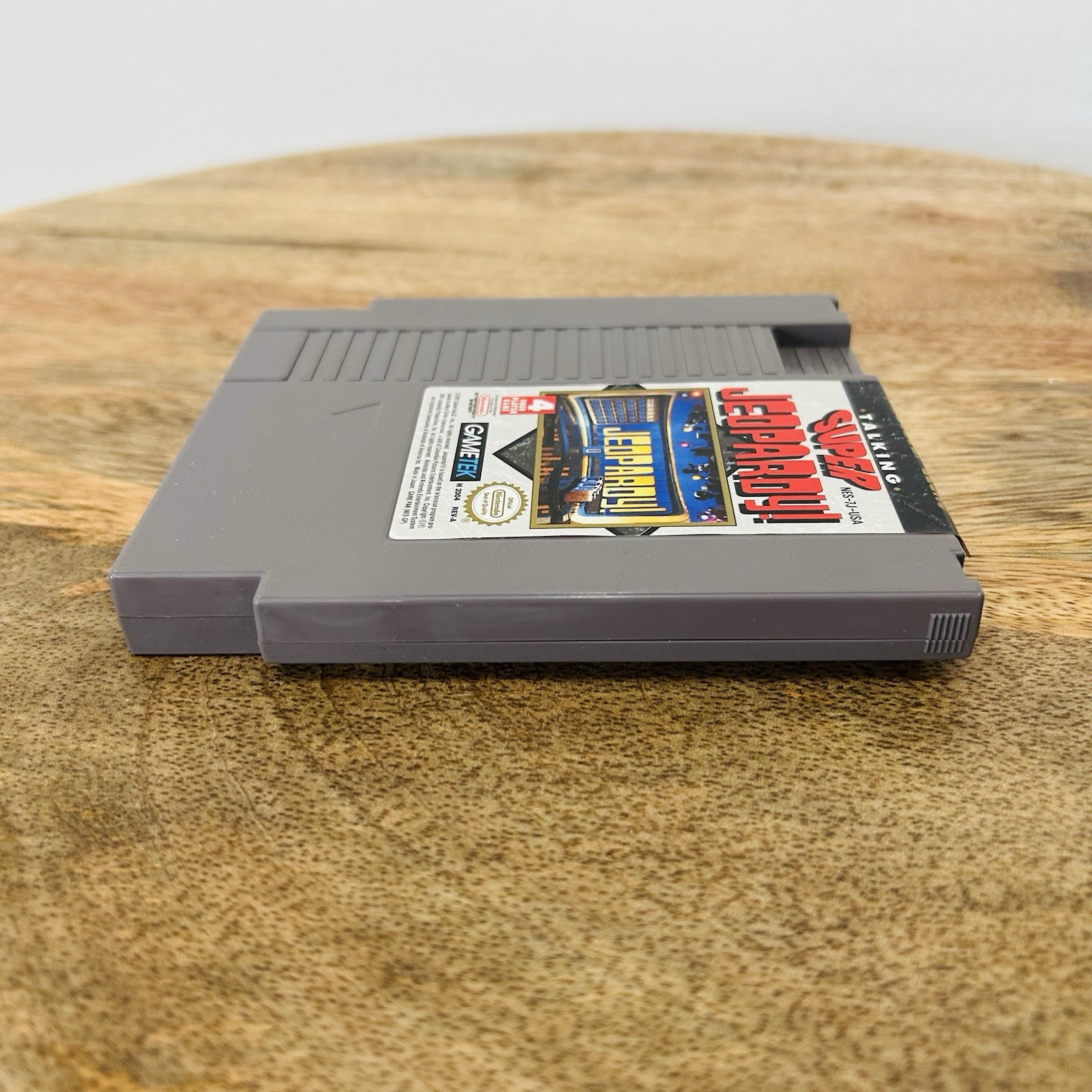 Talking Super Jeopardy NES Good Condition Vintage Collectible In Box