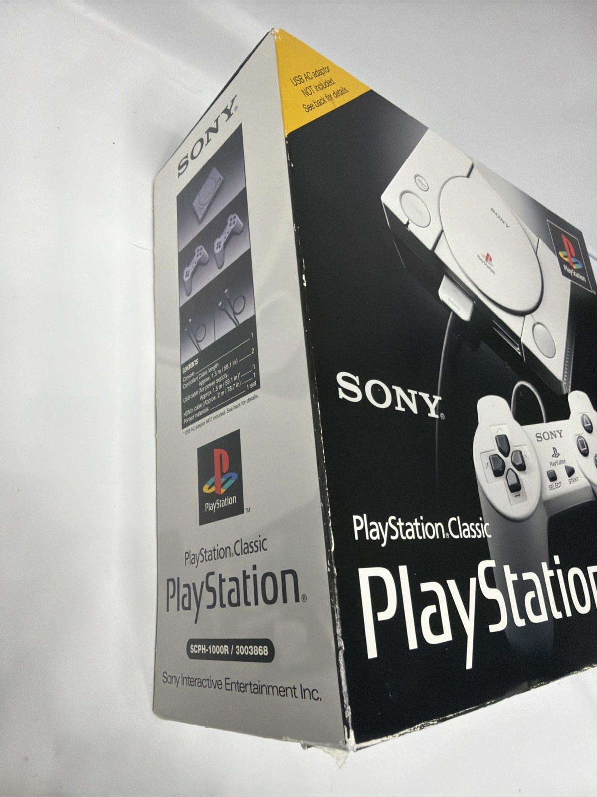 Sealed Complete in Box Brand New Authentic Sony PlayStation Classic Gray Console