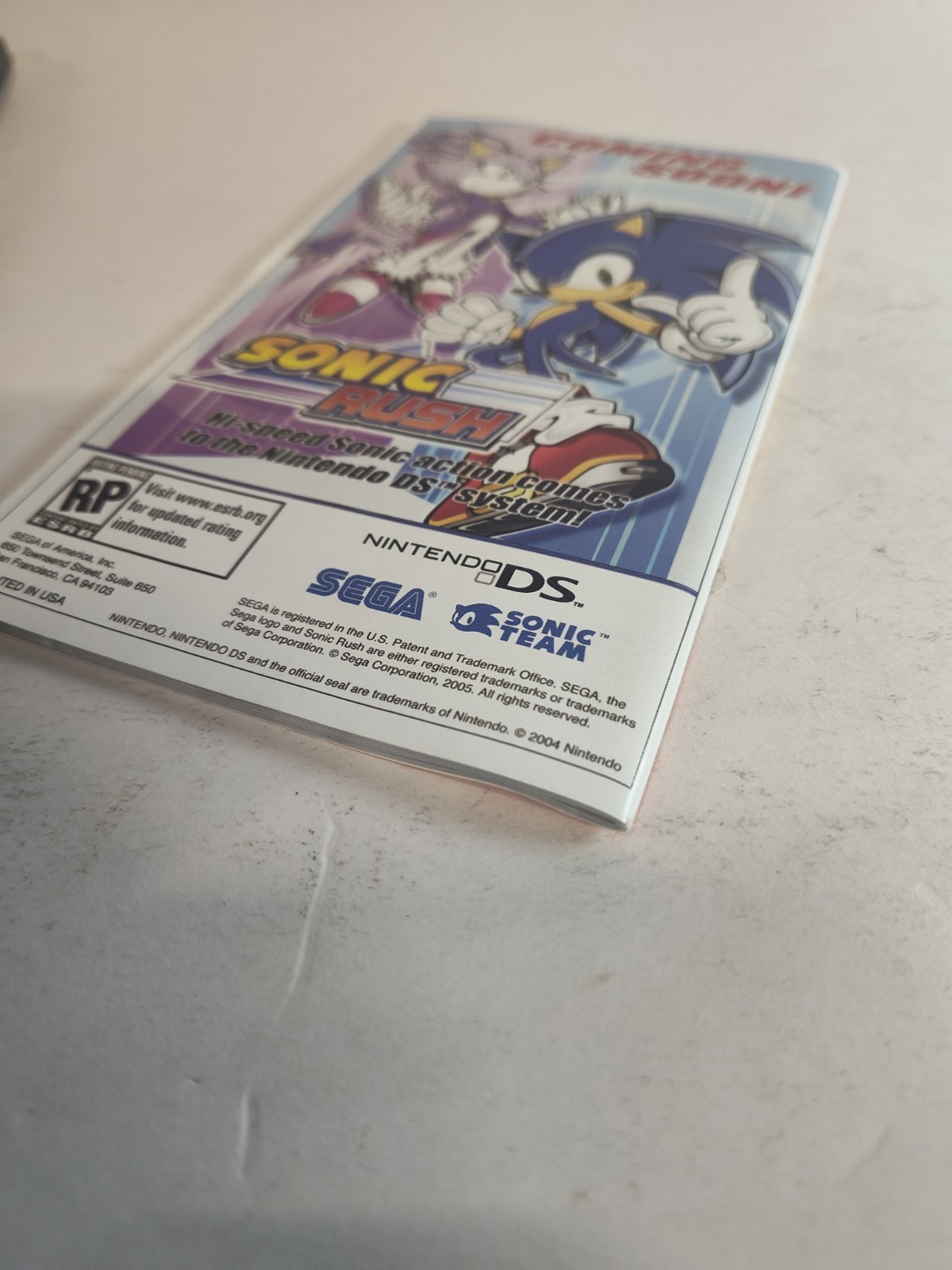 Sonic Gems Collection Nintendo GameCube Complete 100% CIB With Reg Card +
