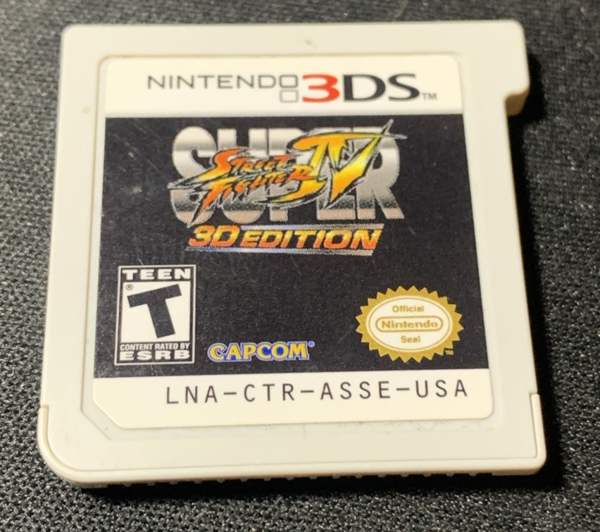 Super Street Fighter IV 4 3D Edition (Nintendo 3DS) Cartridge Only Tested