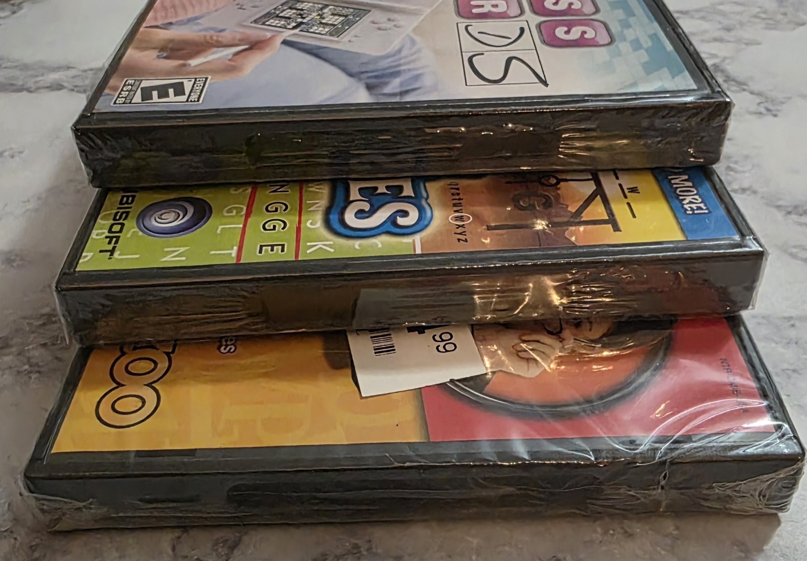 Crosswords DS, Word Games, & Word Brain Lot (Nintendo DS, 2008) Brand New Sealed