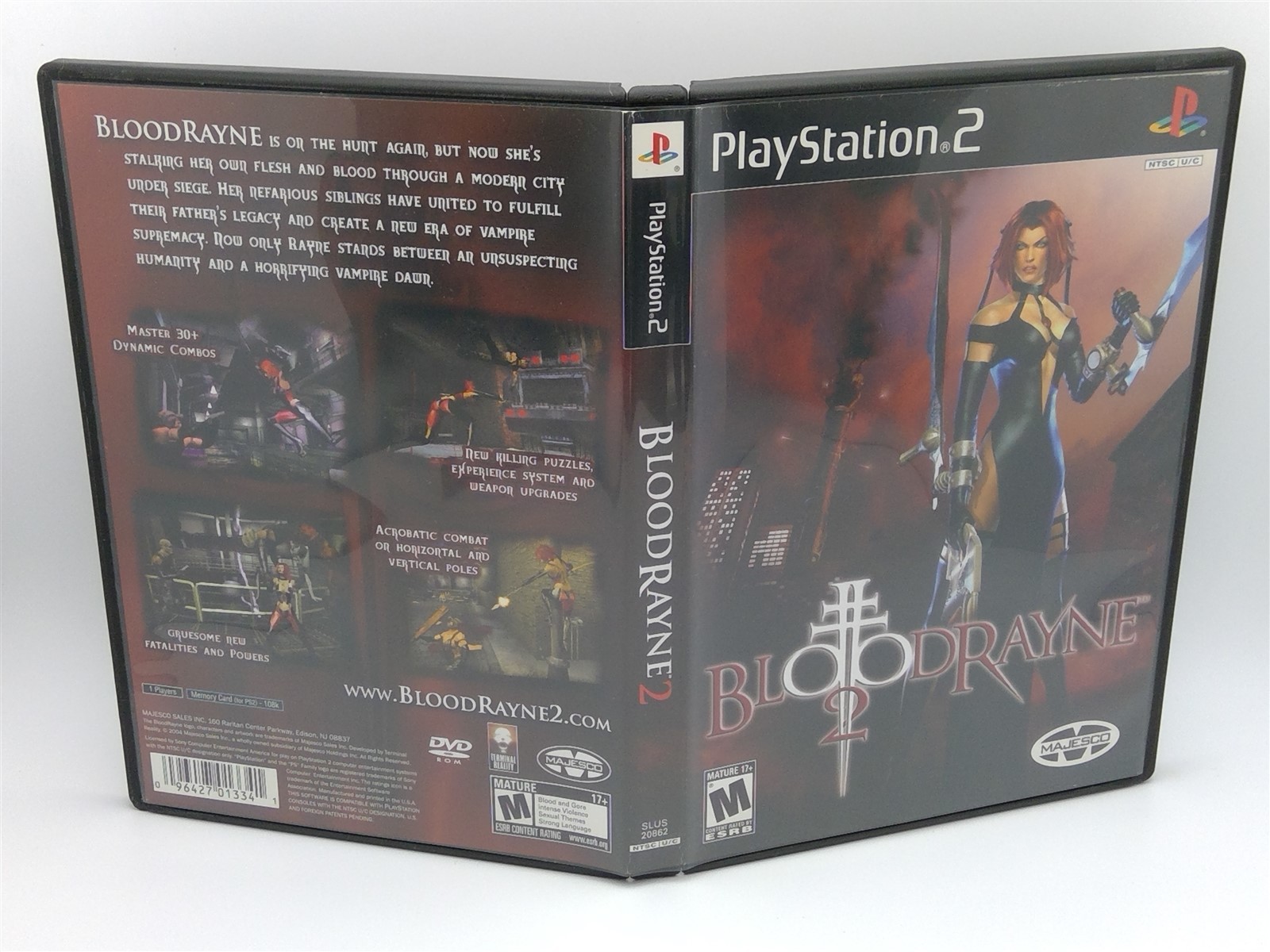BloodRayne 2 (PlayStation 2, 2004) Complete Tested Working – Free Ship