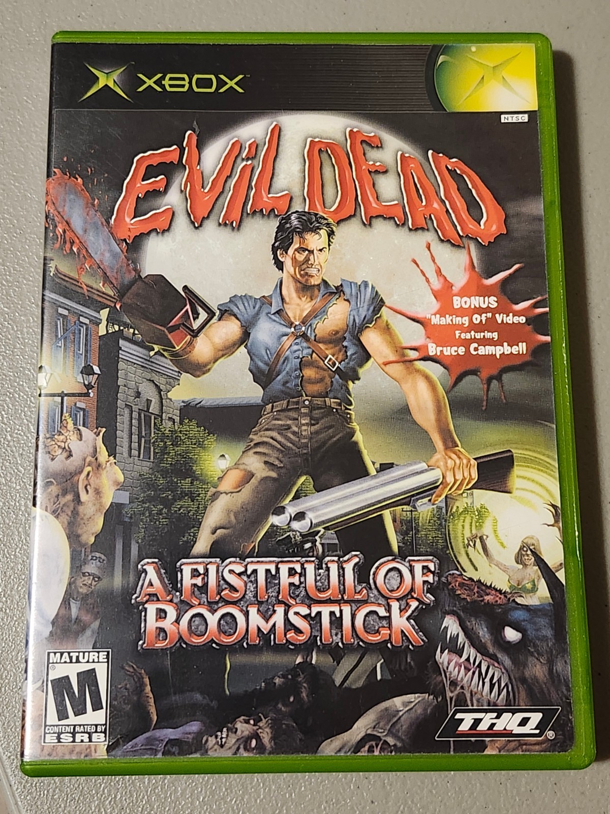 Evil Dead: A Fistful of Boomstick (Microsoft Xbox, 2003) CIB