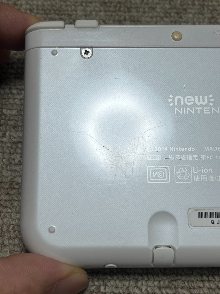 New 3DS LL XL Pearl White Japan Nintendo Console region Japanese B7