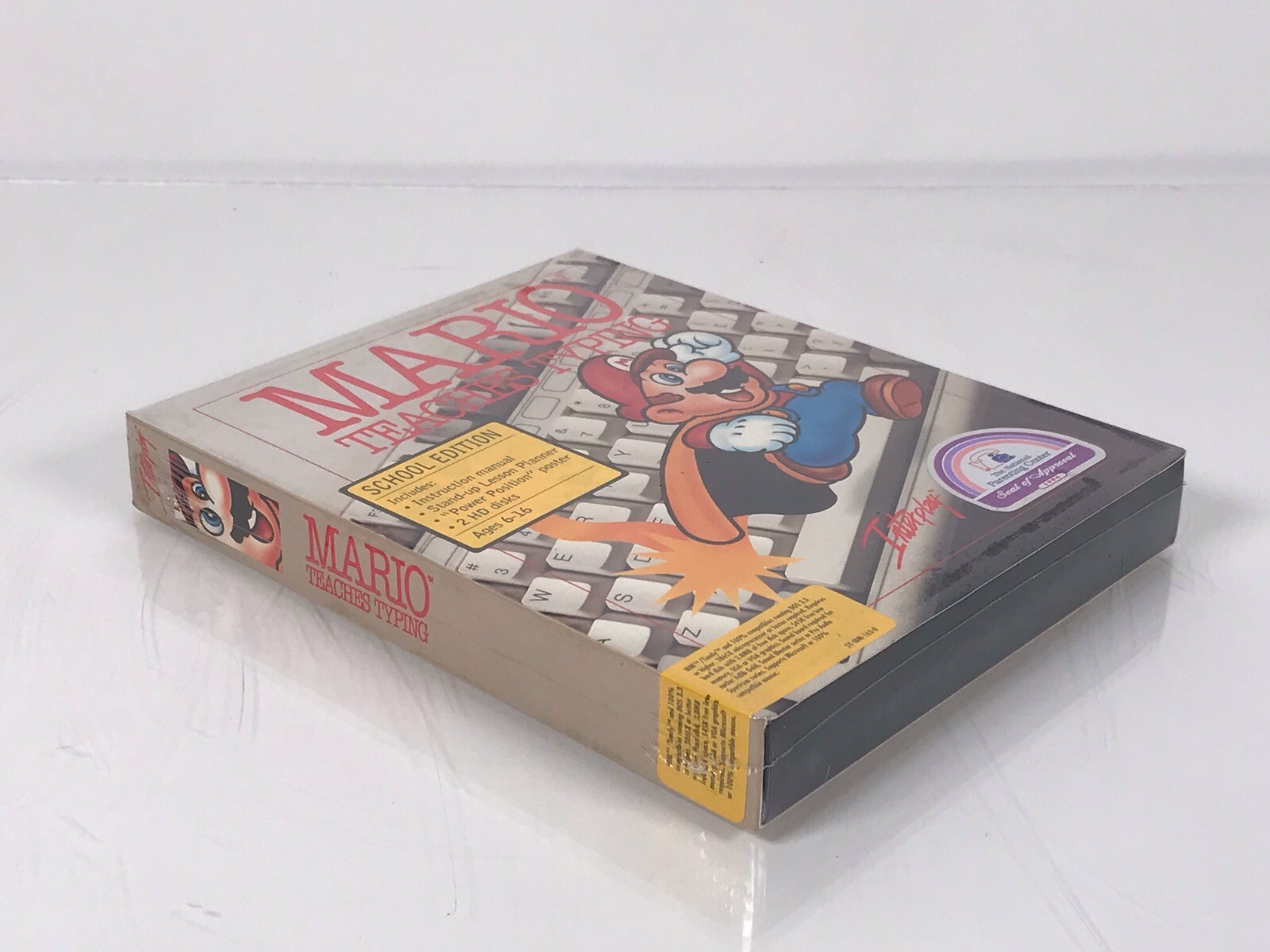 Mario Teaches Typing Interplay (PC, 1994) Collectable (Brand New Sealed)