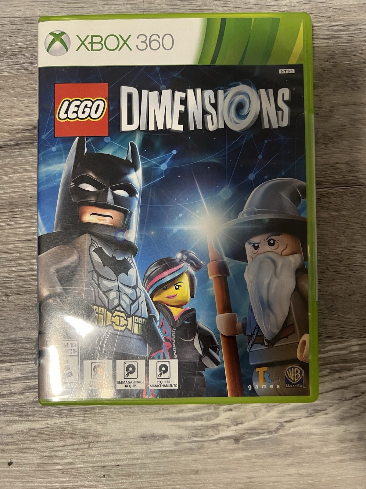 Lego Dimensions Giant Lot – Game Base, Game Disk w/ Case, & Over 2 Dozen NFC Tag