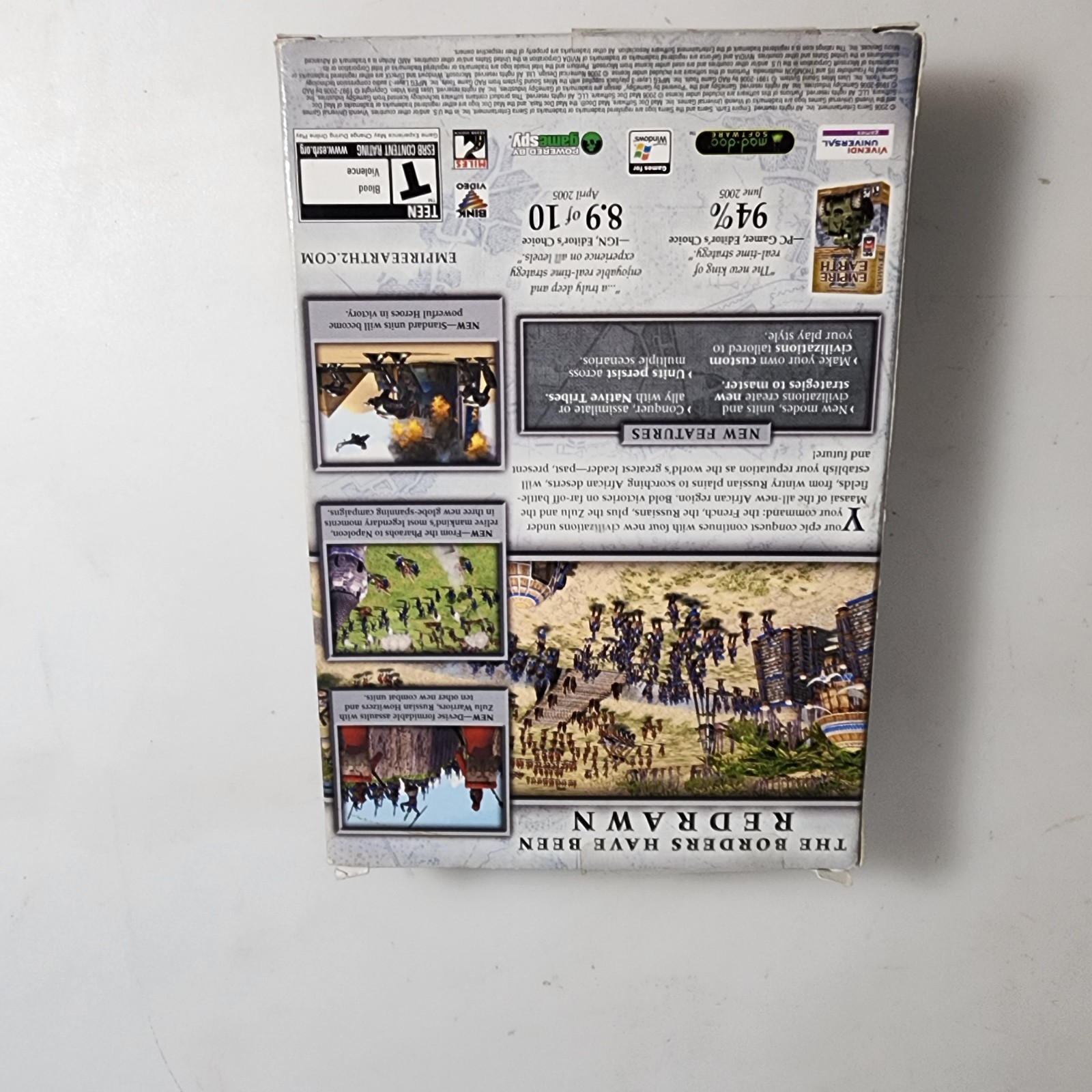 Empire Earth II PC Software Game For Windows Lot SEE Pics