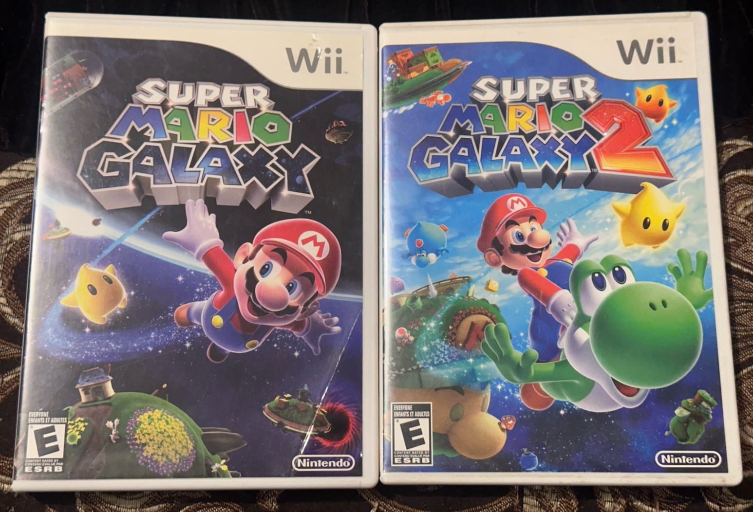Super Mario Galaxy 1 And 2 Bundle Lot (Nintendo Wii, 2007) CIB Tested!