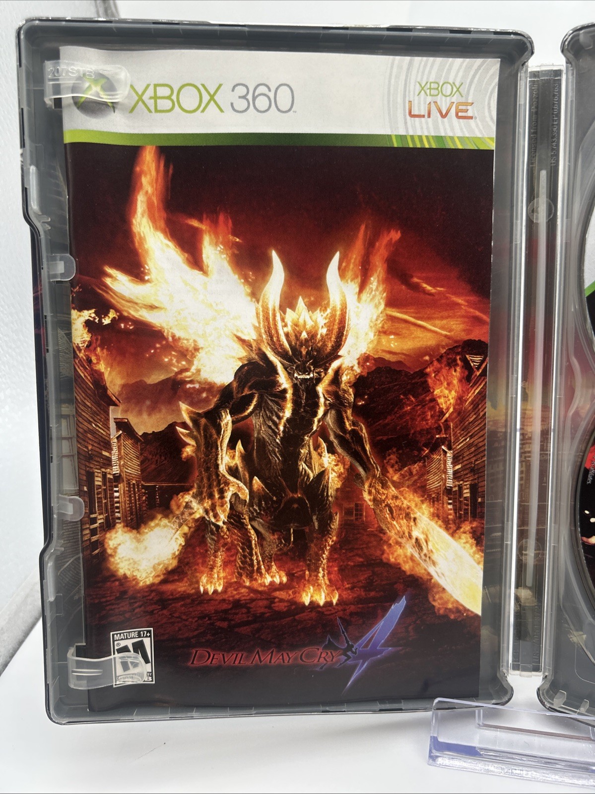Devil May Cry 4 Collectors Edition – Microsoft Xbox 360 With Bonus Disc Clean