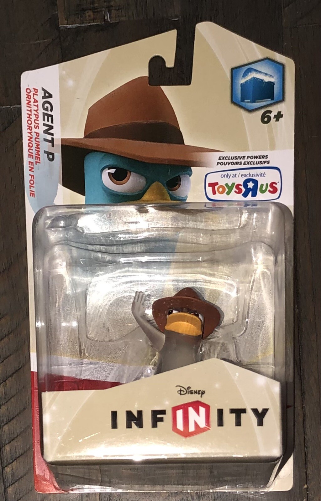 Disney Infinity Phineas and Ferb Agent P Crystal Figure Toys R Us Exclusive NEW