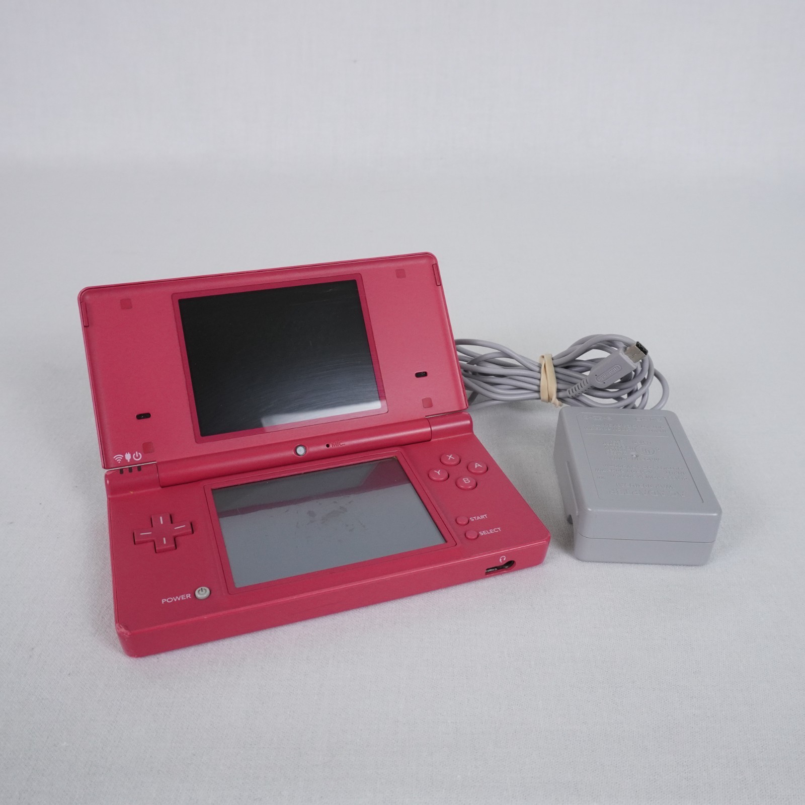 Nintendo DSi Pink Handheld Console w/ AC Adapter