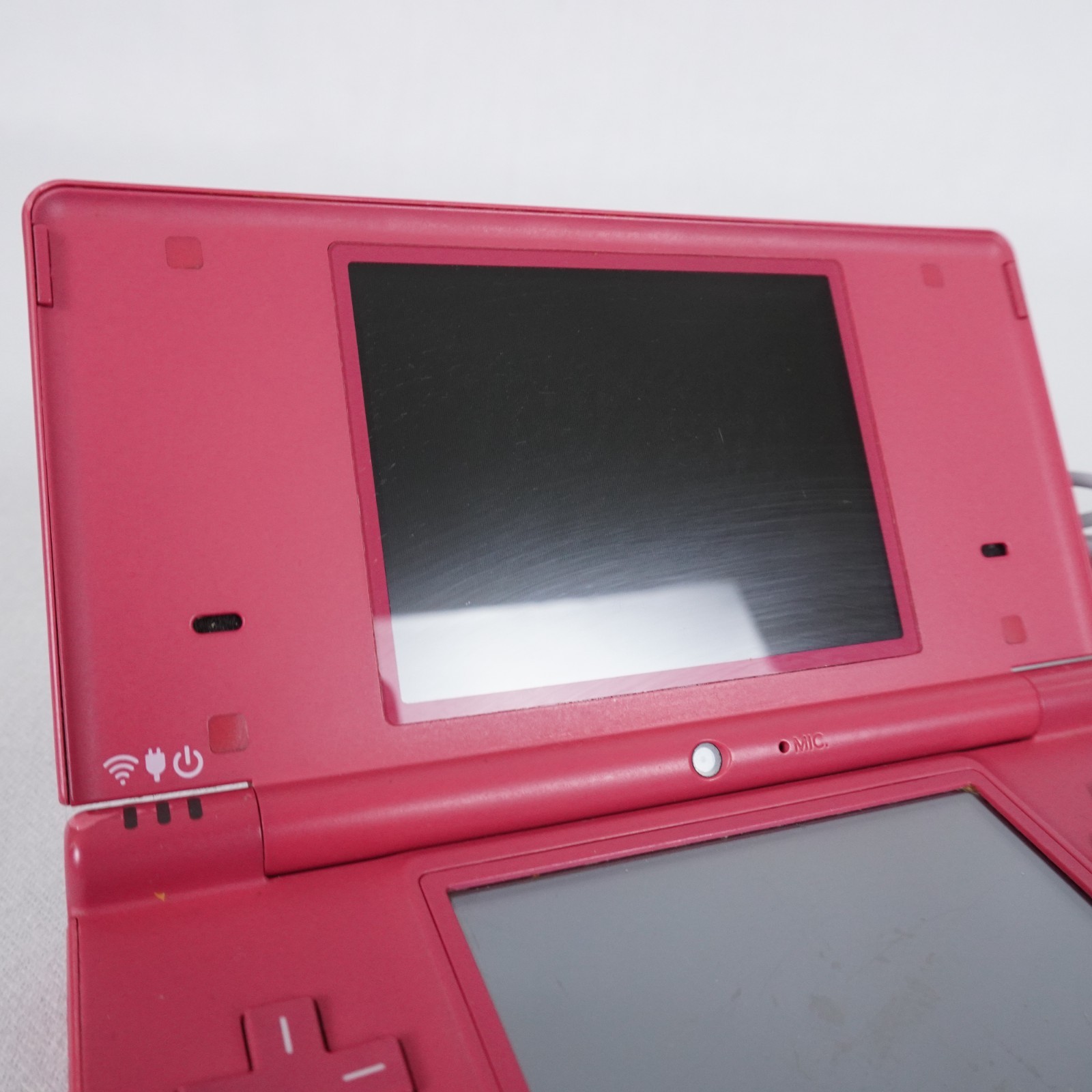 Nintendo DSi Pink Handheld Console w/ AC Adapter