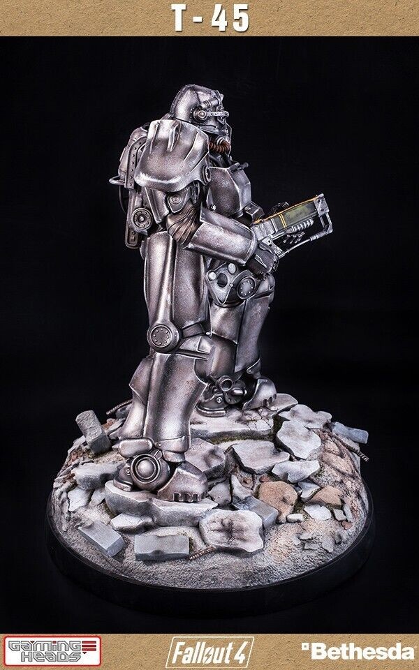 Gaming Heads Fallout 4: T-45 Power Armor Regular Statue SEALED