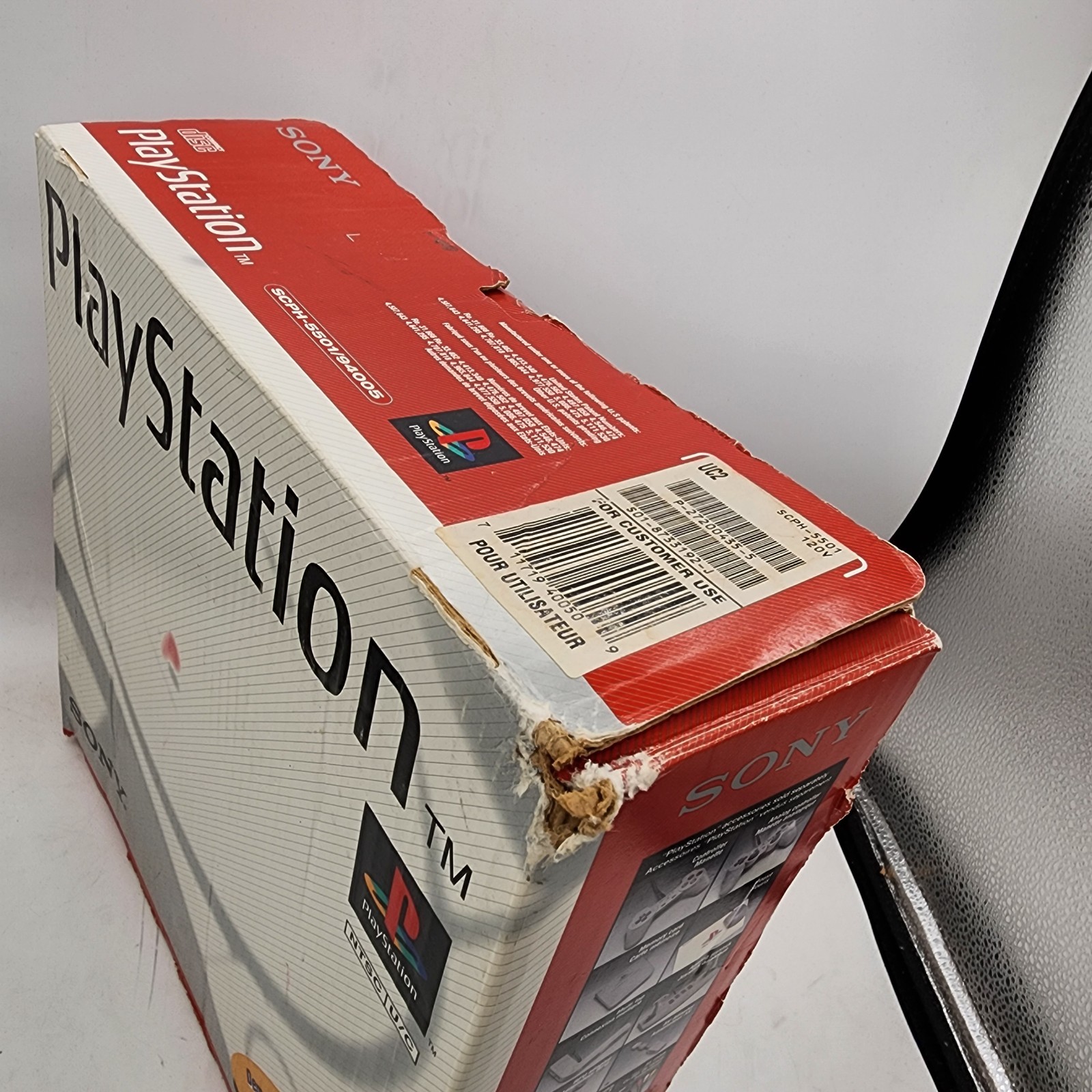 Sony Playstation 1 PS1 SCPH-5501/94005 Console Box Only No Console