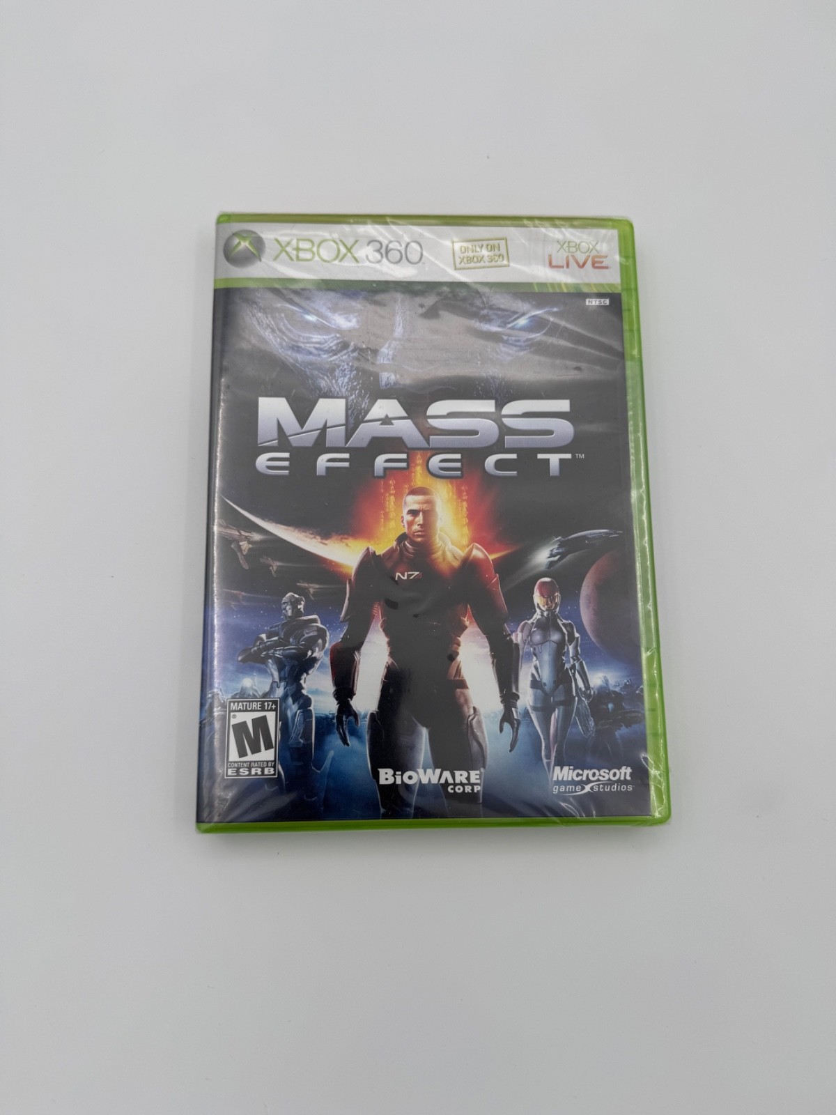 NEW Mass Effect 1 + Strategy Guide + World of Mass Effect Art Book (Xbox 360)