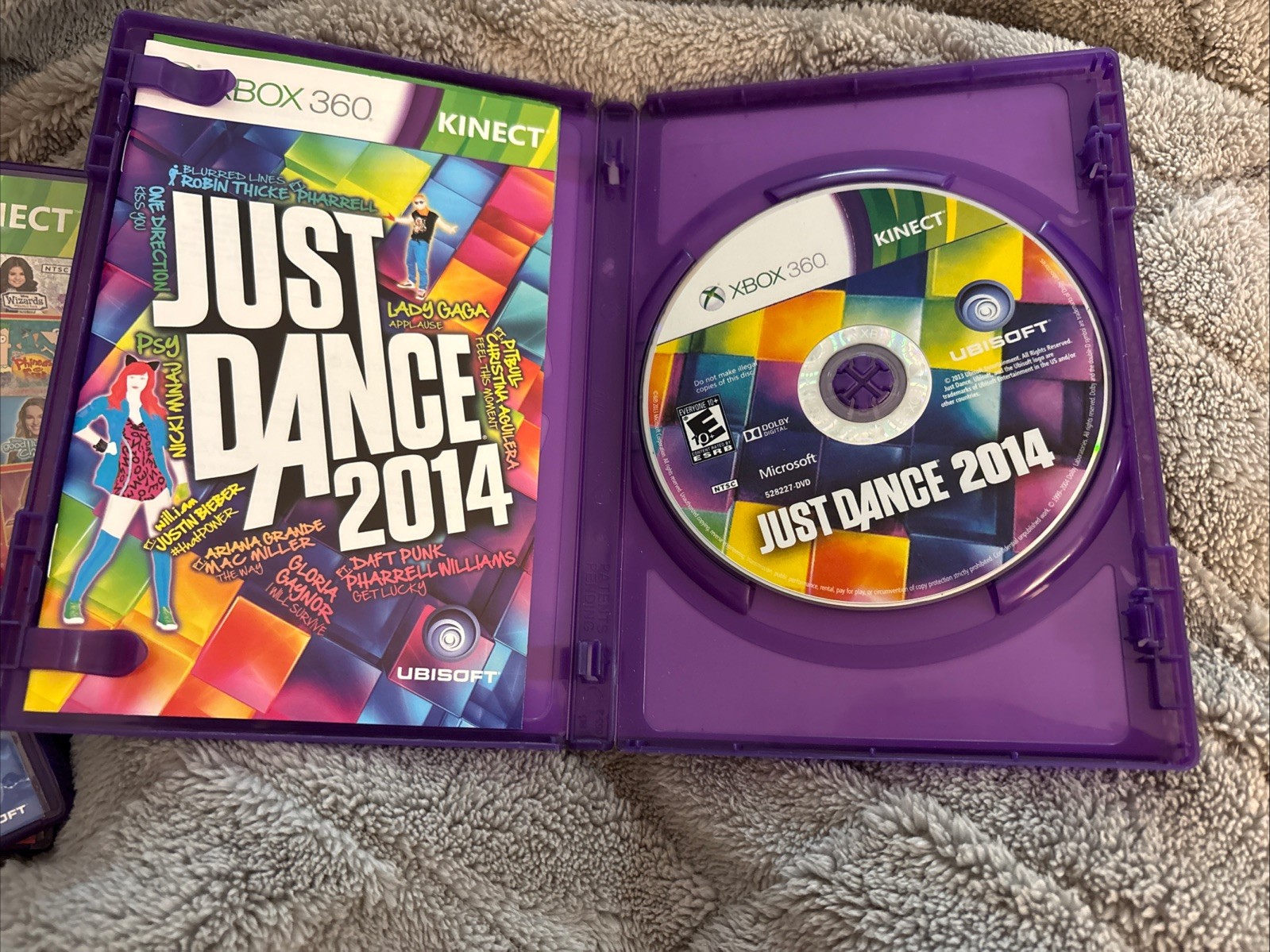 Xbox 360 Just Dance Bundle Lot of 3 – Disney Party 1 & 2, Just Dance 2014