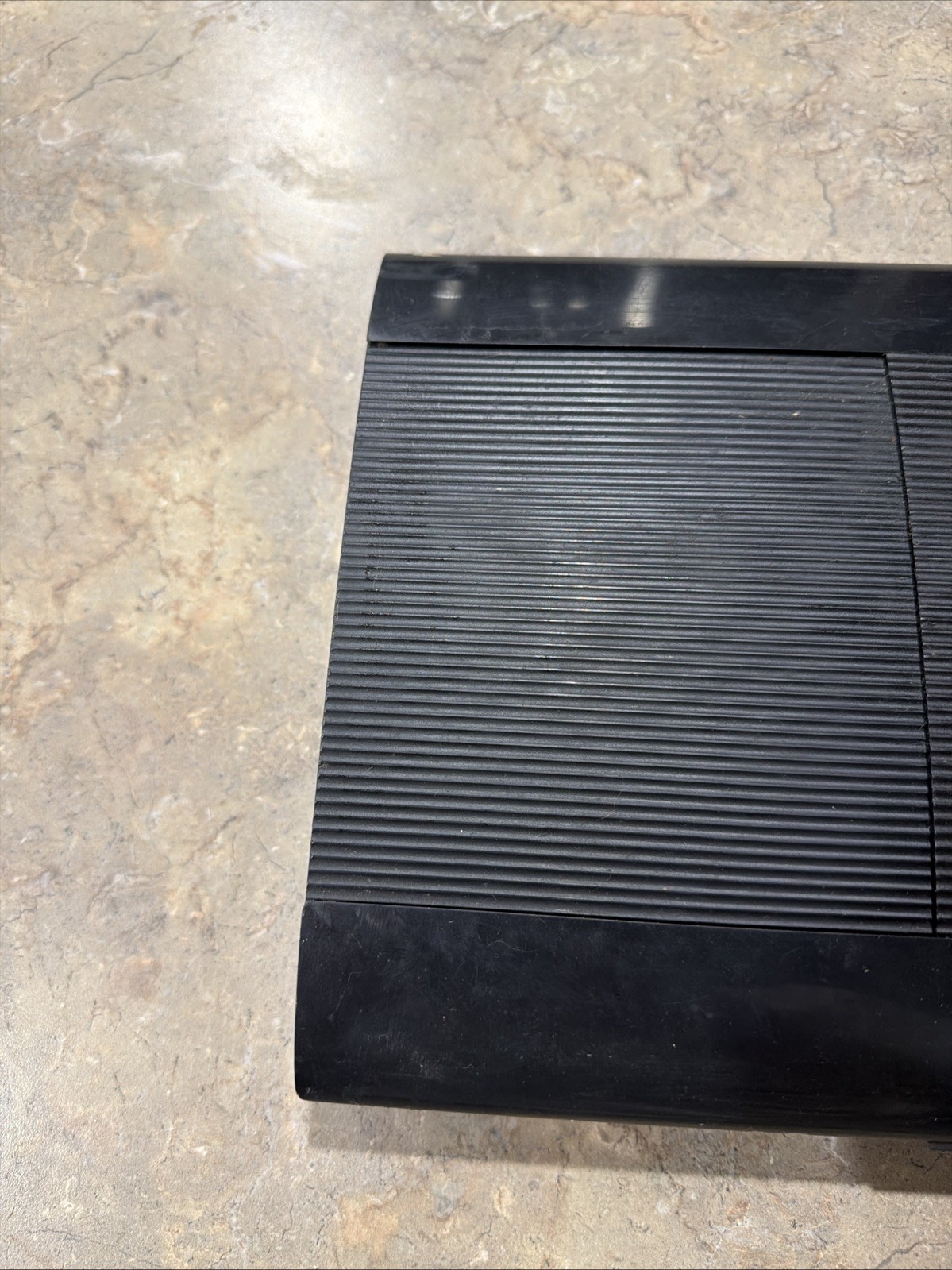 Sony PlayStation 3 PS3 Super Slim Black Console CECH-4001B Untested