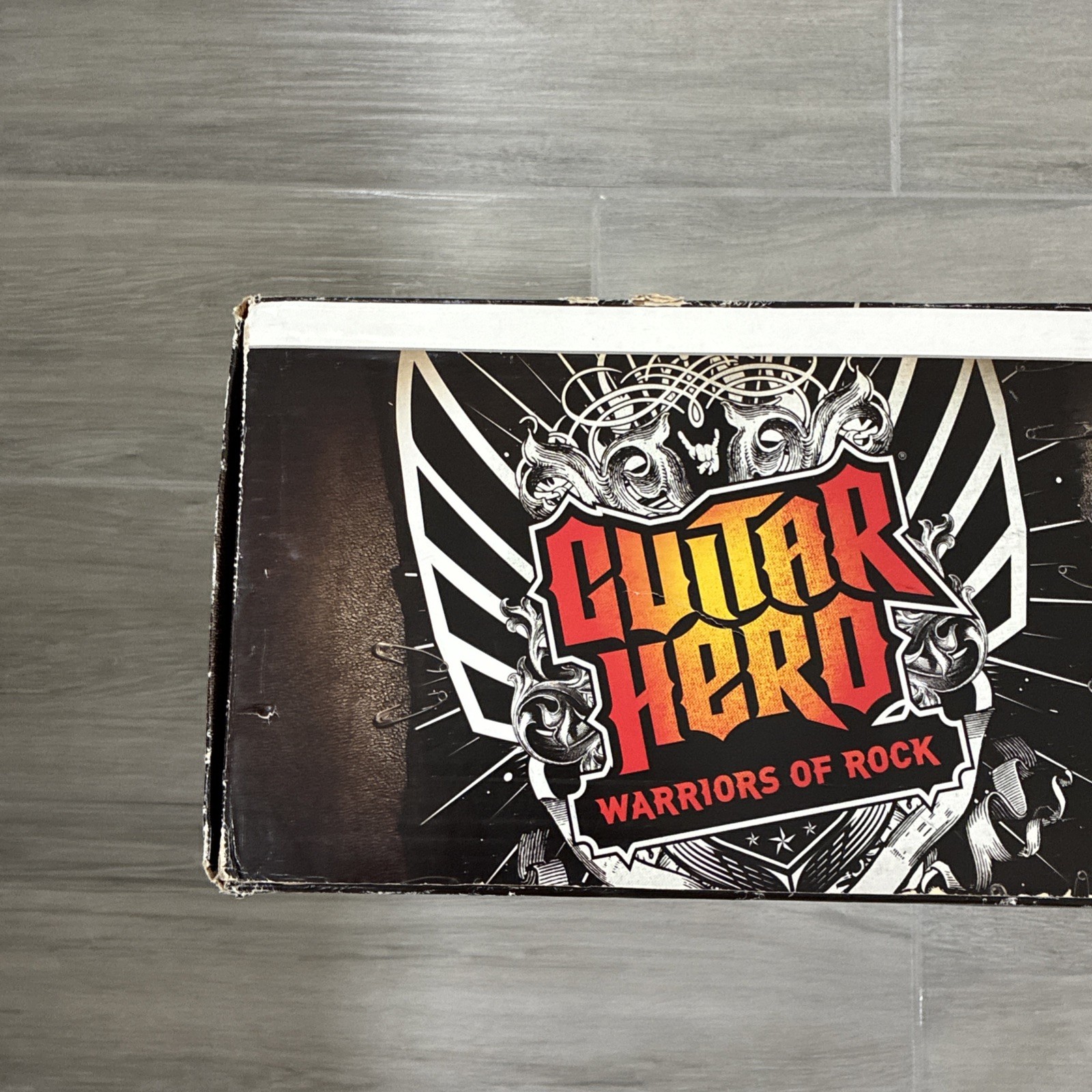 Wii Guitar Hero Warriors of Rock Band Bundle Wii Nintendo CIB (Read Desc)