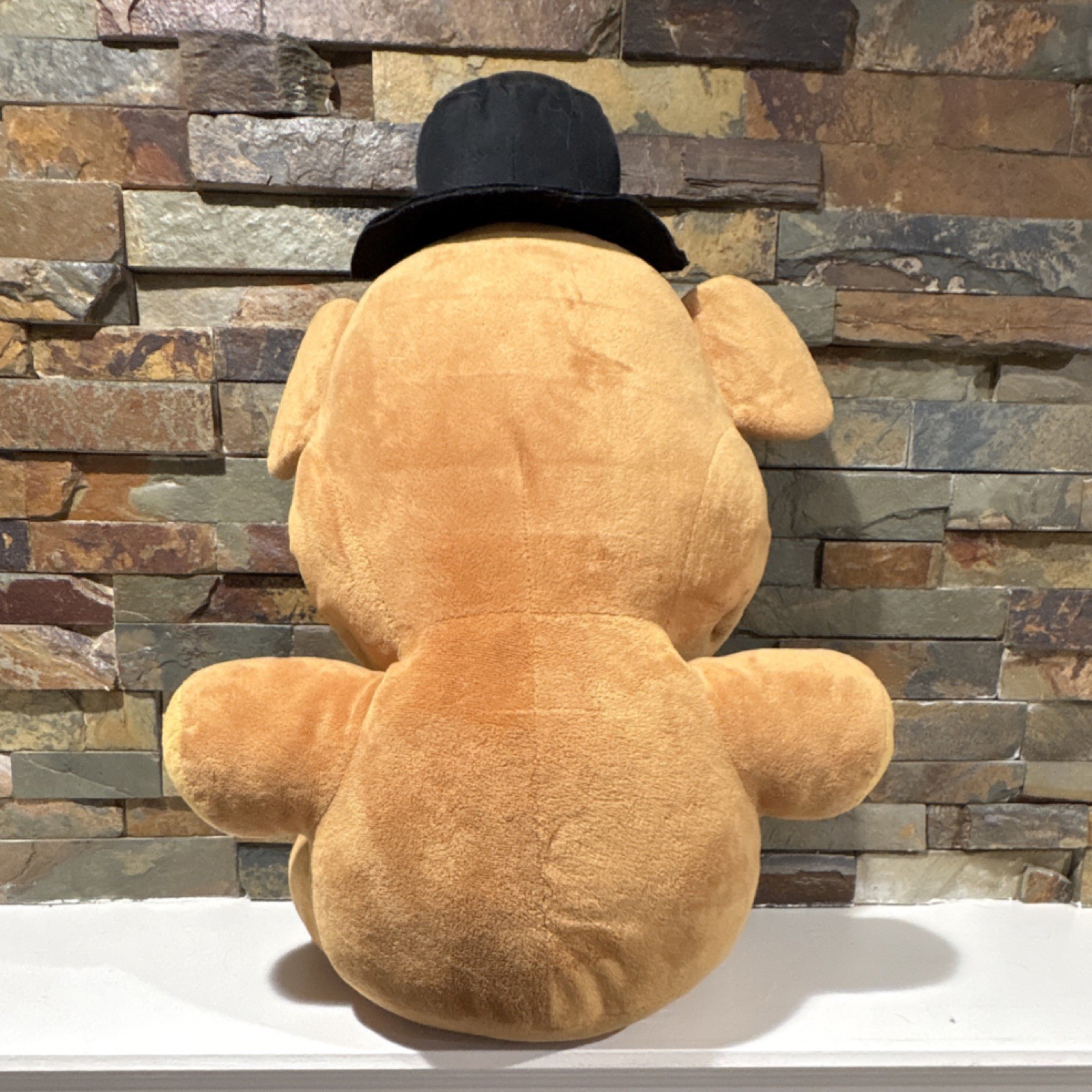 Freddy Fazbear Plush Doll Soft Toy Five Nights at Freddy’s Black Hat Bow Tie