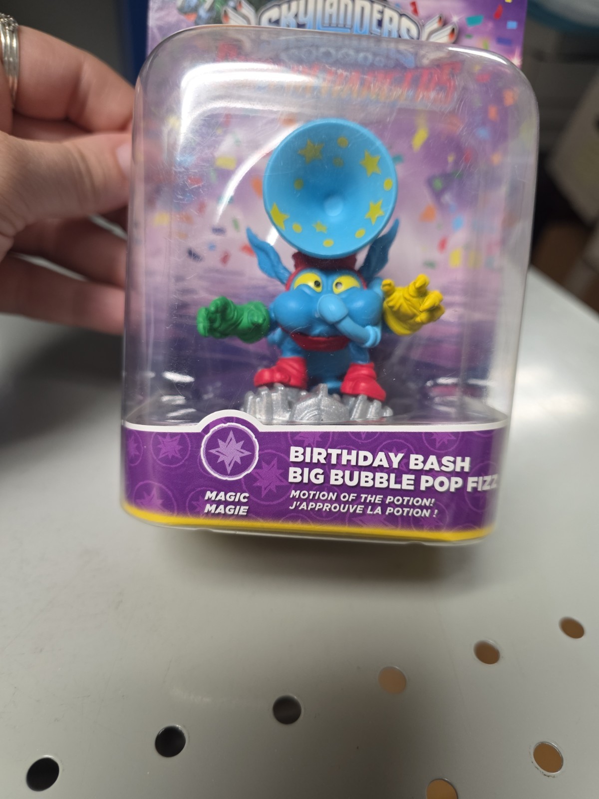 Skylanders Superchargers Birthday Bash Big Bubble Pop Fizz Figure New In Box