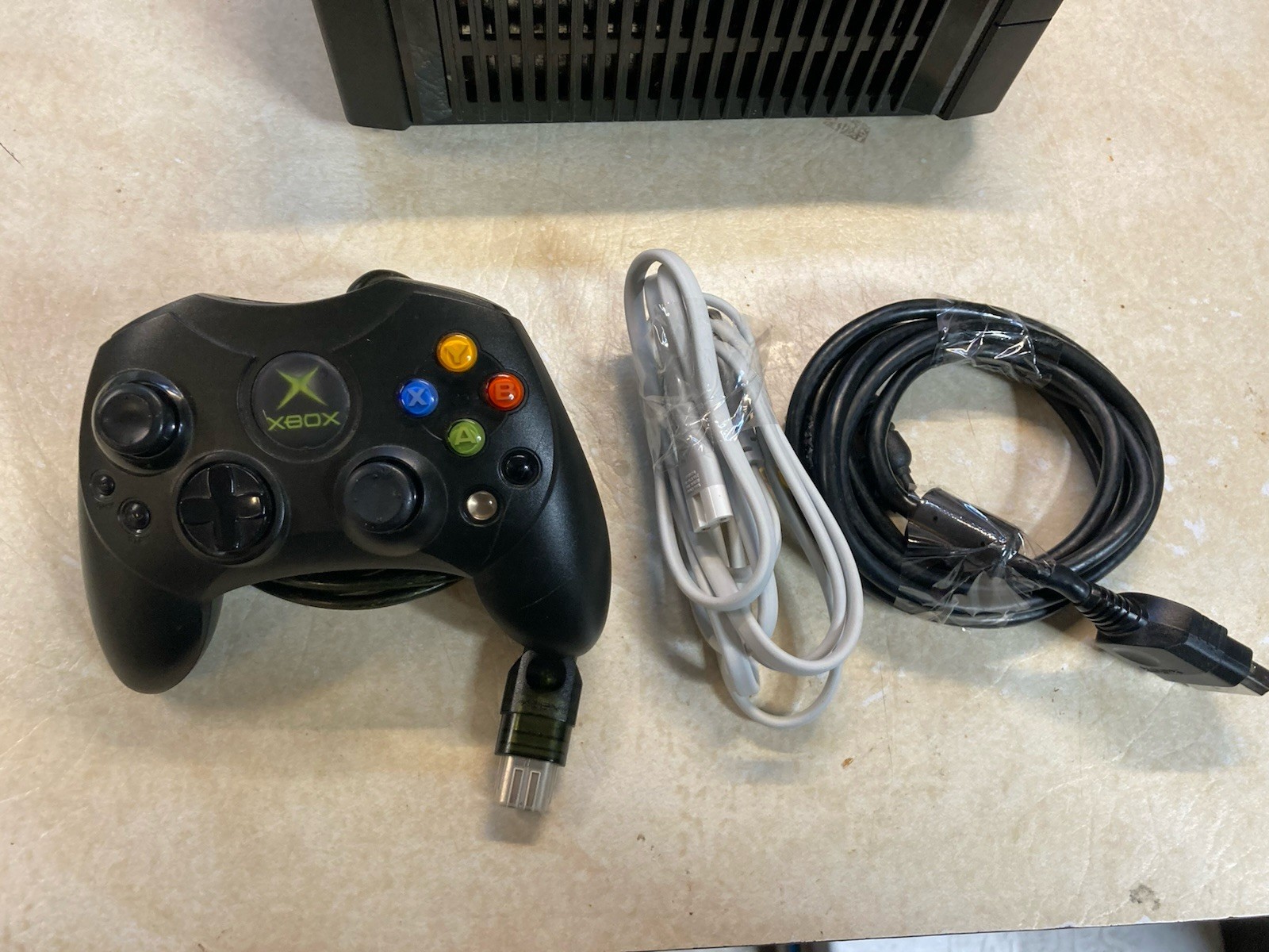 Microsoft Xbox Launch Edition 8GB Home Console – Black Tested And Working