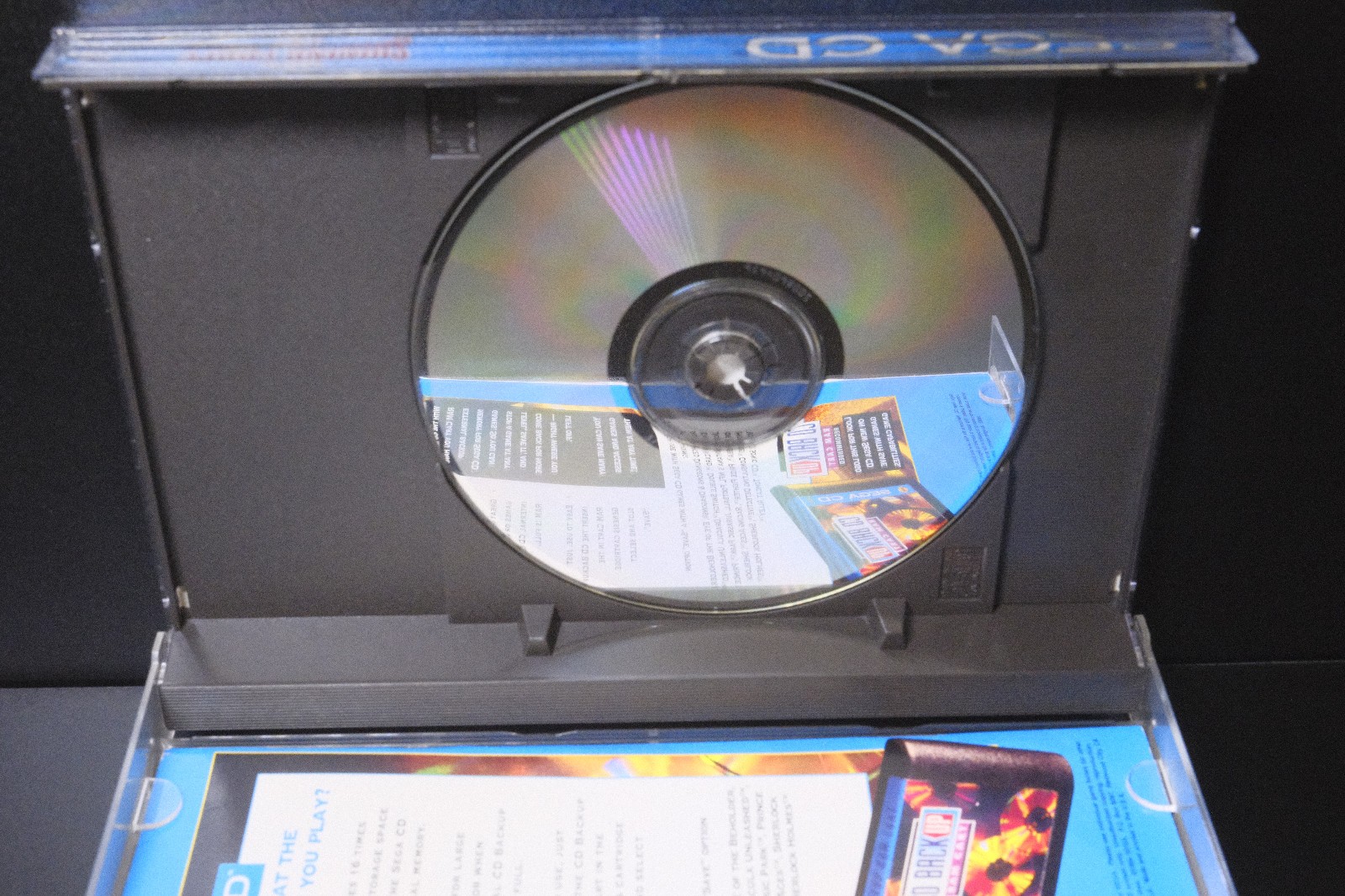 Shining Force CD (Sega CD, 1994) Manual & Registration Card + Foam Included