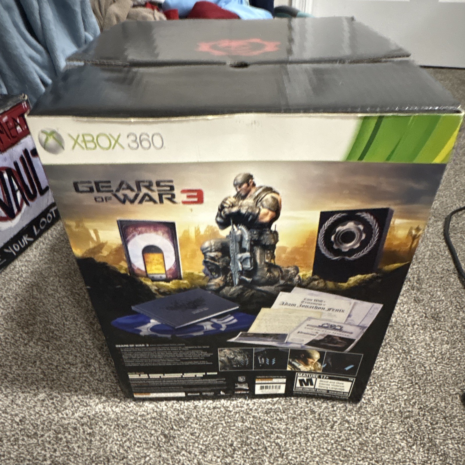 Microsoft Xbox 360 Gears of War 3 Epic Edition Collector’s Box Set Boxed
