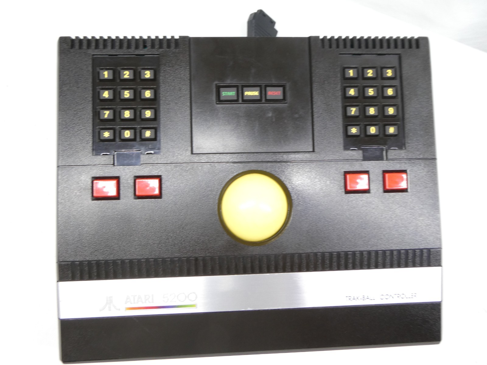 Vintage Atari 5200 Trak Ball Controller CX53 reconditioned bearings replaced
