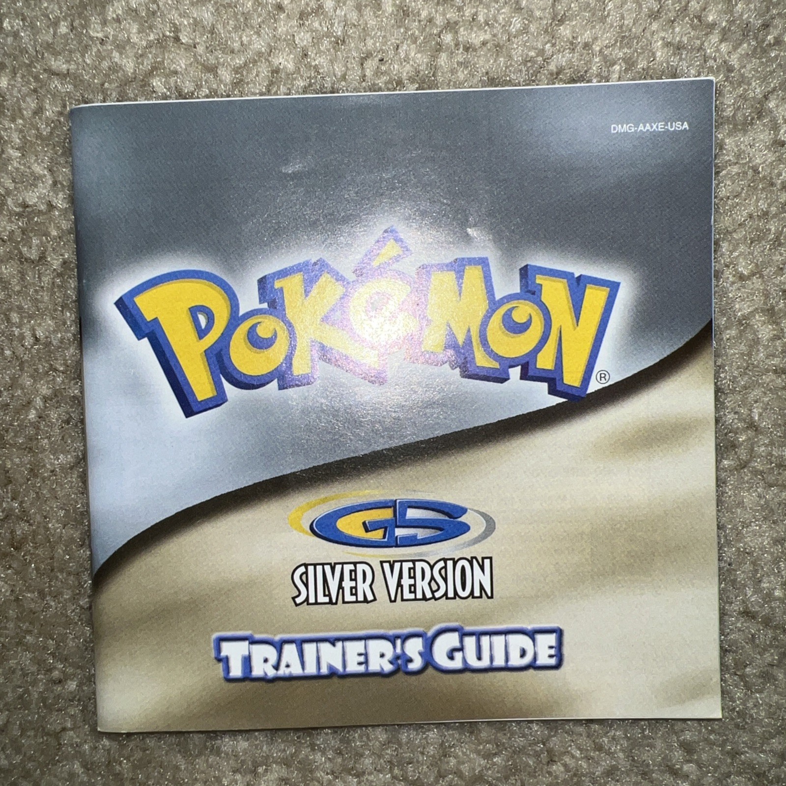 Pokemon Silver (Nintendo GameBoy Color, 2000) And Manual