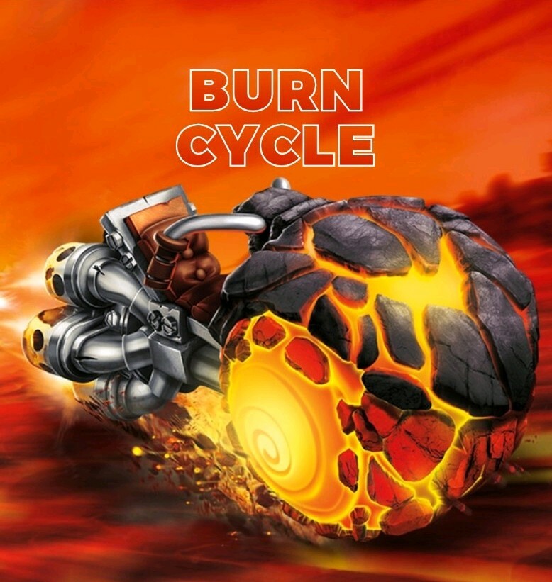 Skylanders: SuperChargers Burn Cycle Land Vehicle Activision PS4 XBOX Nintendo