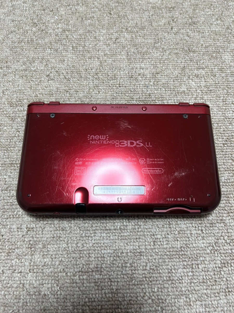 New 3DS LL XL Metalic red Japan Nintendo Console region Japanese B982 dual IPS