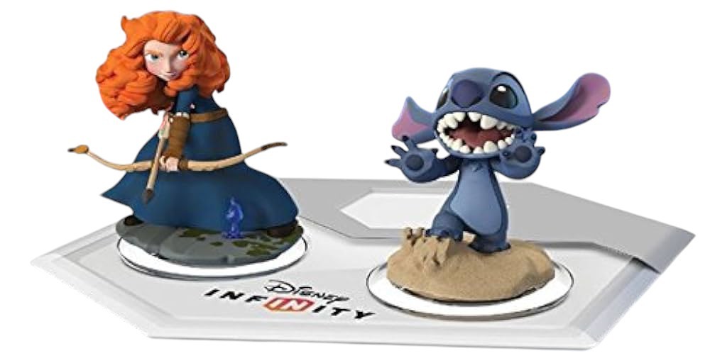 PS3 Disney Infinity 2.0 Toy Box Starter Pack PlayStation3 Disney Stitch&Merida