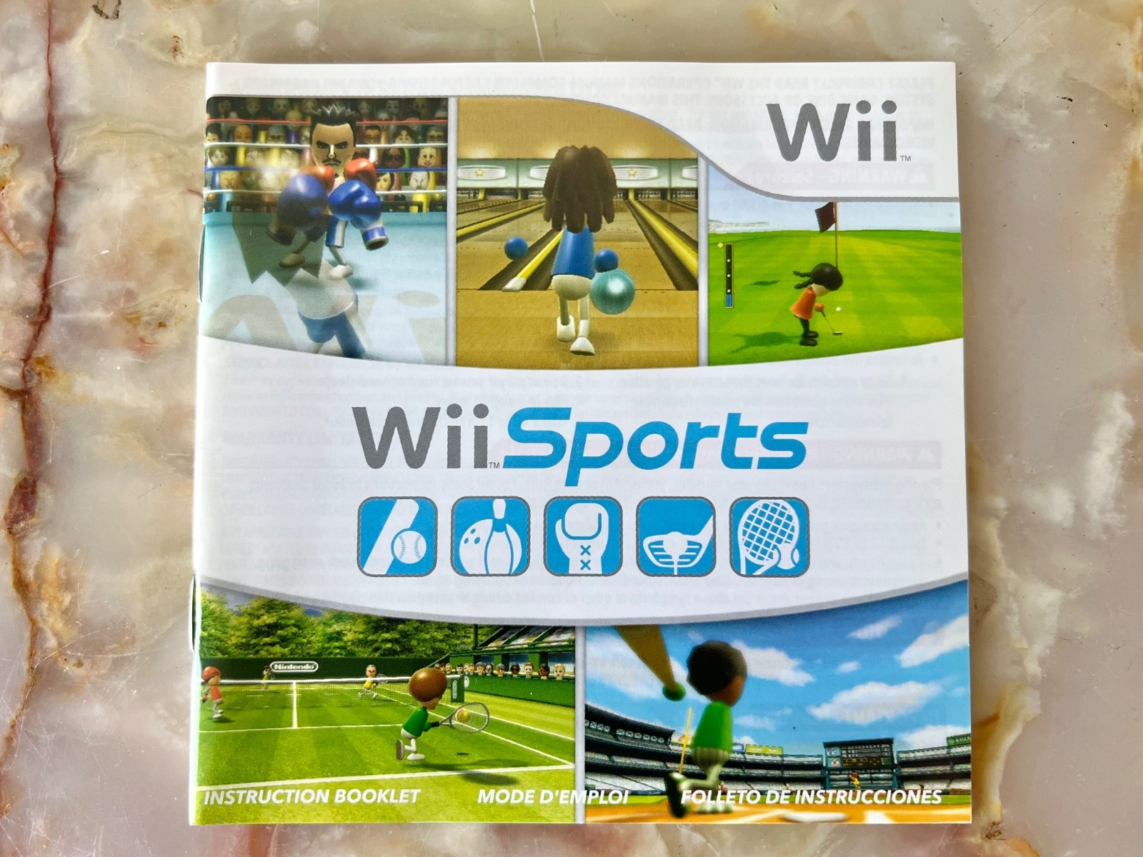 Nintendo Wii Sports Complete Tested CIB + Sealed Wii Sports Resort