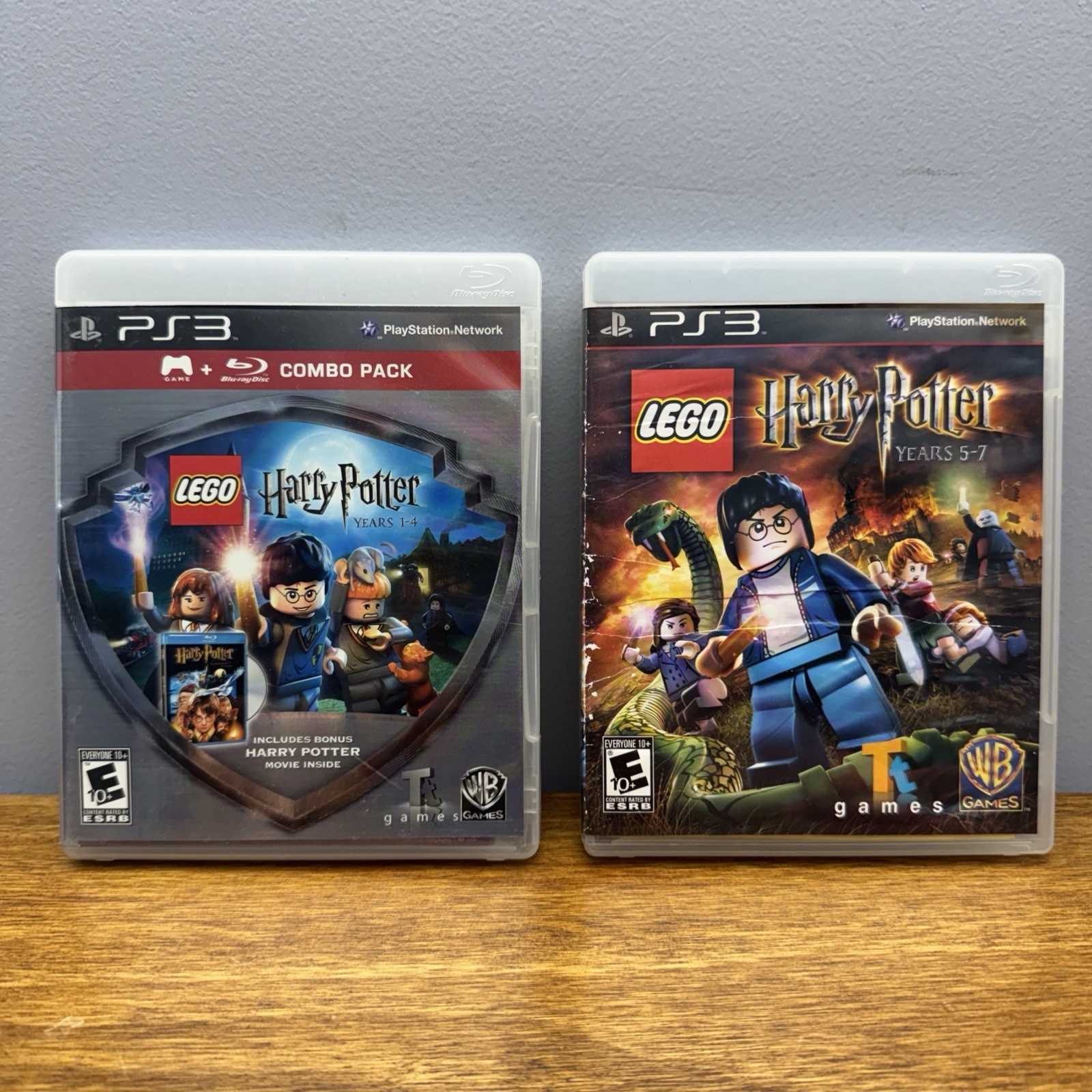 LEGO Harry Potter Years 1-4 & 5-7 (Playstation 3 PS3) Tested Working No Movie