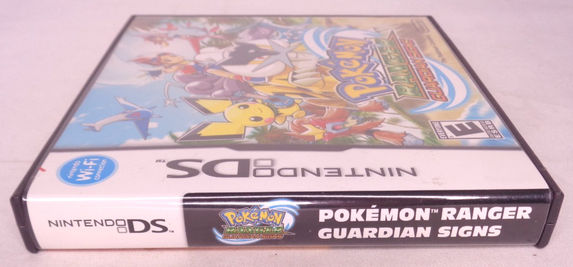 Pokemon Ranger Guardian Signs Nintendo DS Original Case & Insert Only NO GAME