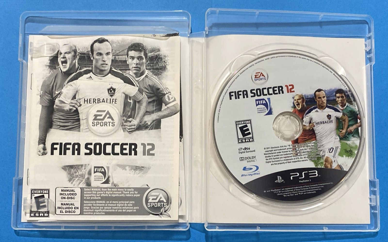 FIFA Soccer 12 (Sony PlayStation 3, 2011) (PS3-132)