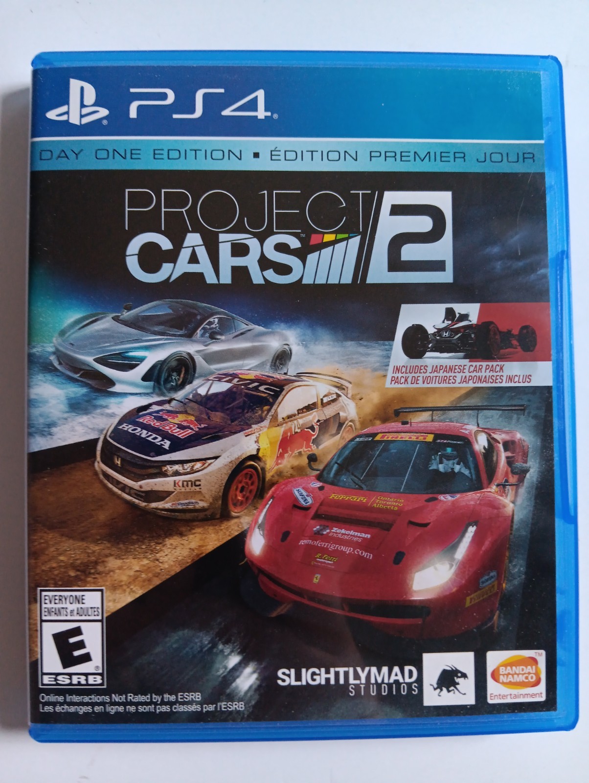 Project Cars 2: Day One Edition Sony PlayStation 4, 2017 TESTED & COMPLETE